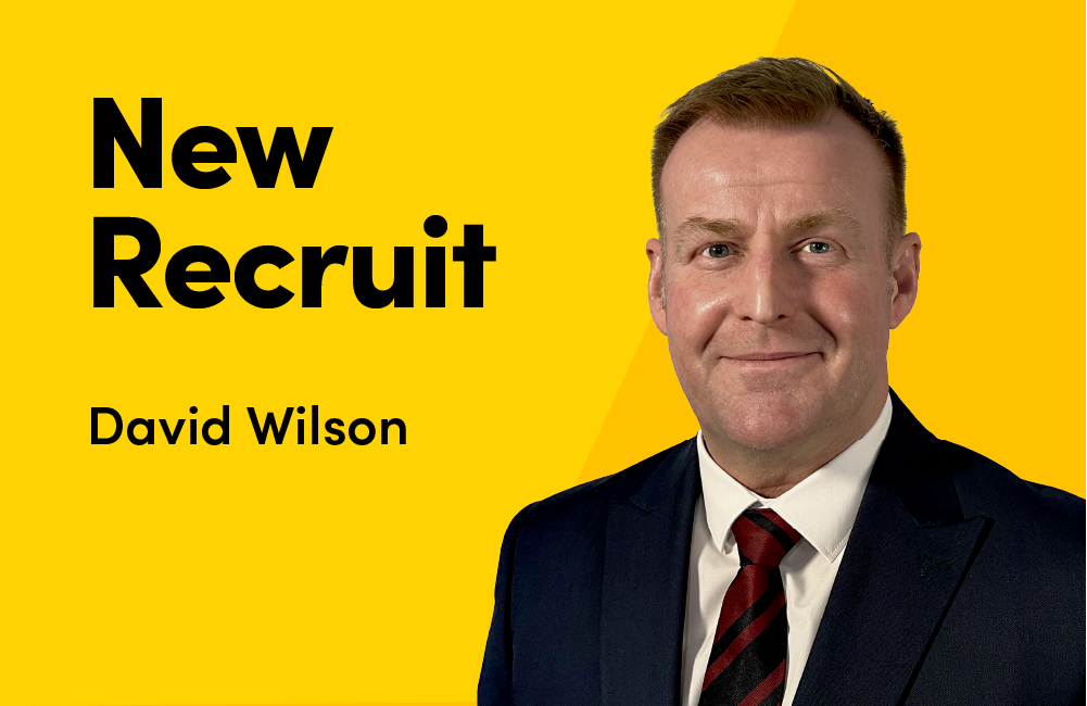 Meet our newest recruit! David Wilson